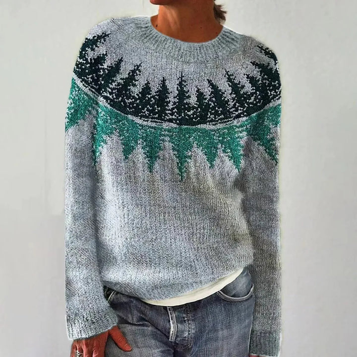 Pull Femme en Maille Style Scandinave