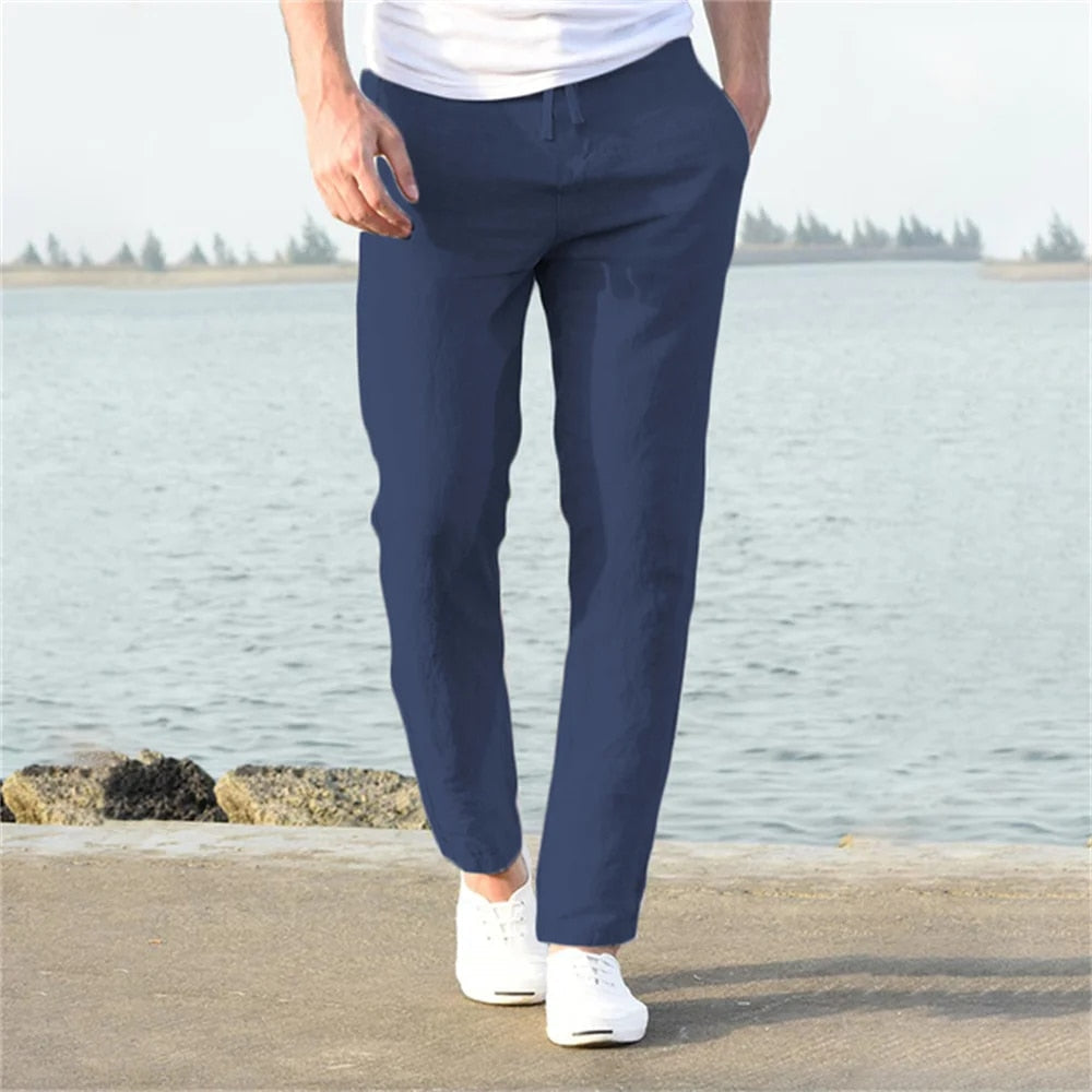 Dylan | Pantalons décontractés à cordon pour hommes