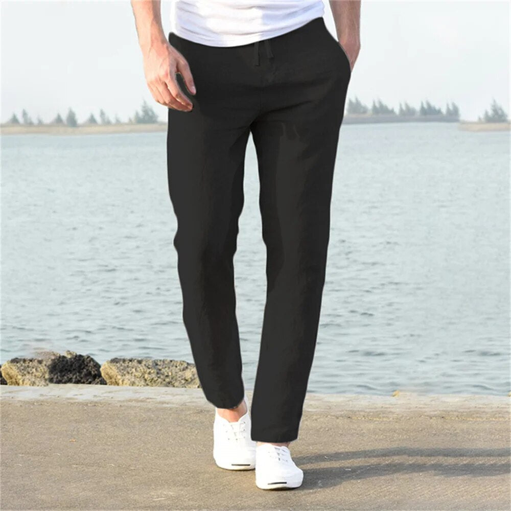 Dylan | Pantalons décontractés à cordon pour hommes
