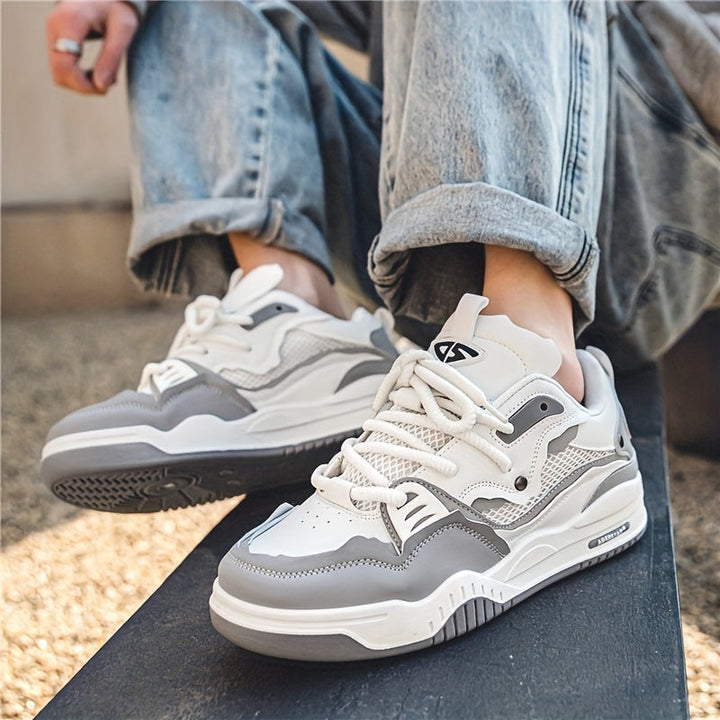 Baskets Chunky Homme à Semelle Crantée