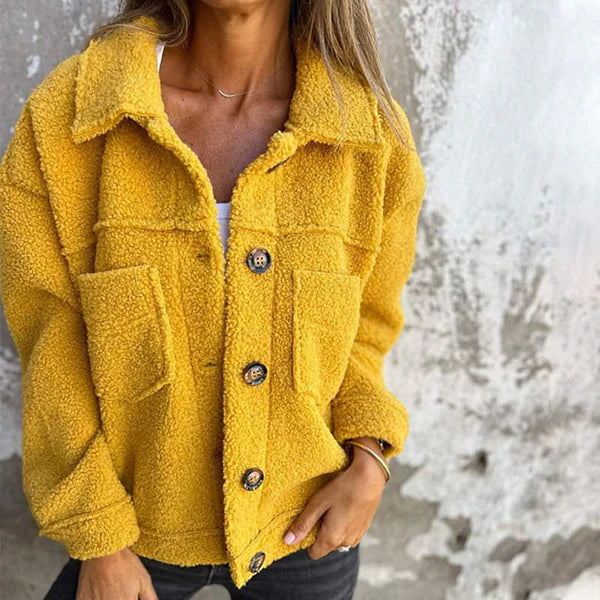 Veste Courte Femme à Revers