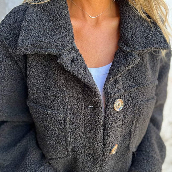 Veste Courte Femme à Revers