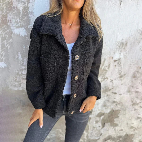 Veste Courte Femme à Revers