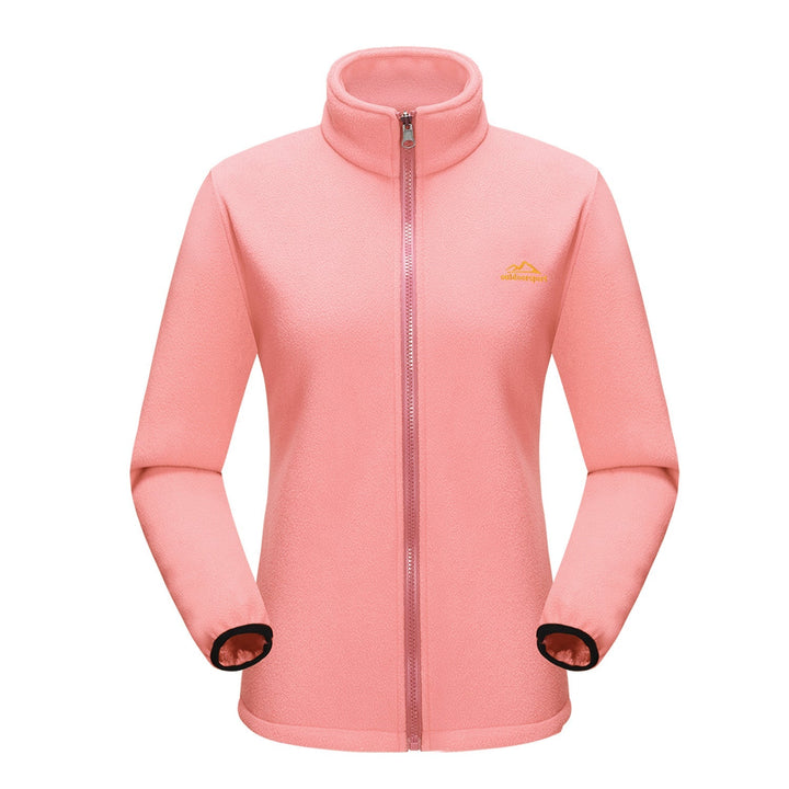 Veste de Ski Femme 3 en 1 Imperméable Doublée Polaire à Capuche