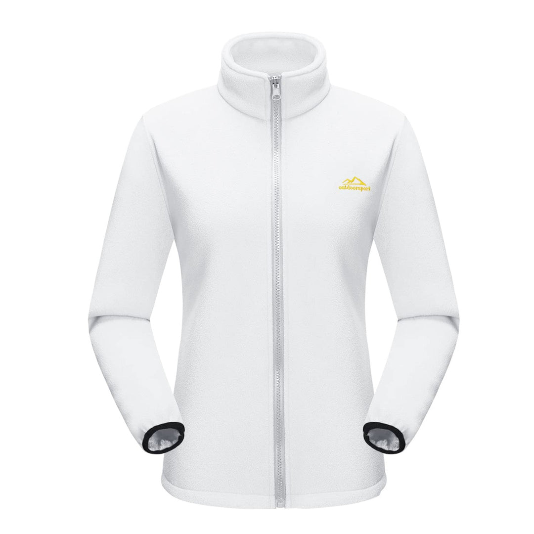 Veste de Ski Femme 3 en 1 Imperméable Doublée Polaire à Capuche