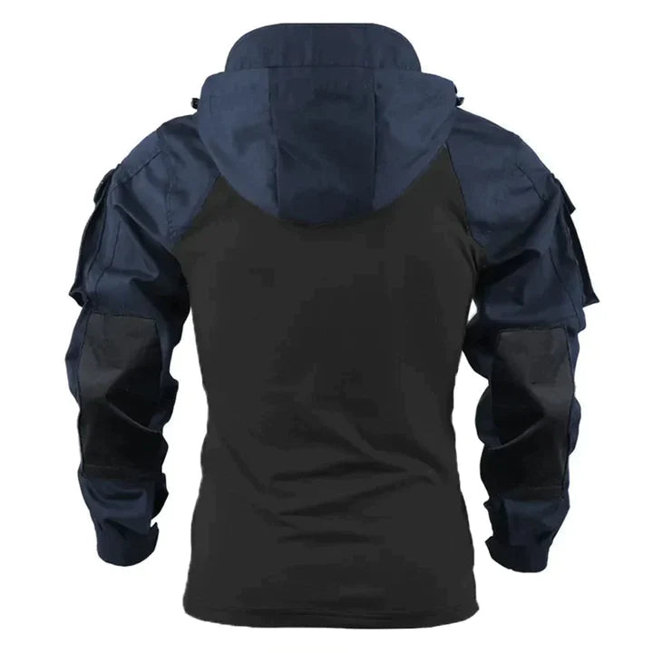 Sweat à capuche tactique homme avec poches sur les manches