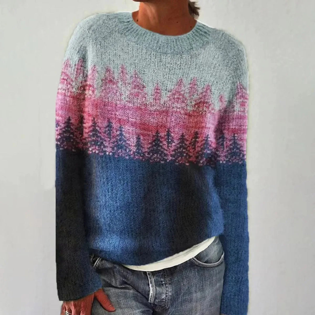 Pull Femme en Maille Style Scandinave