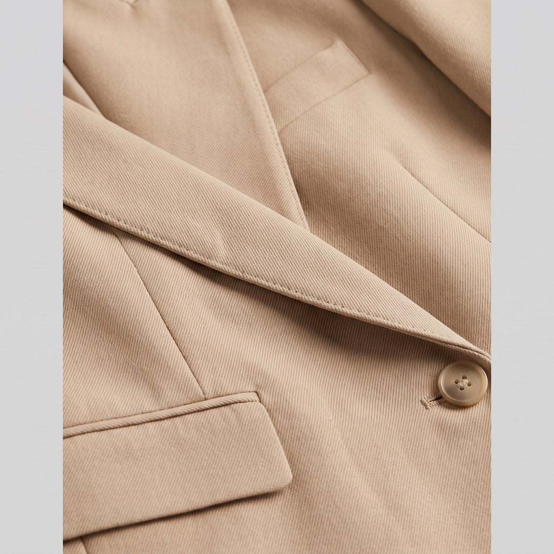 Ensemble Tailleur Blazer et Pantalon Ajusté pour Femme