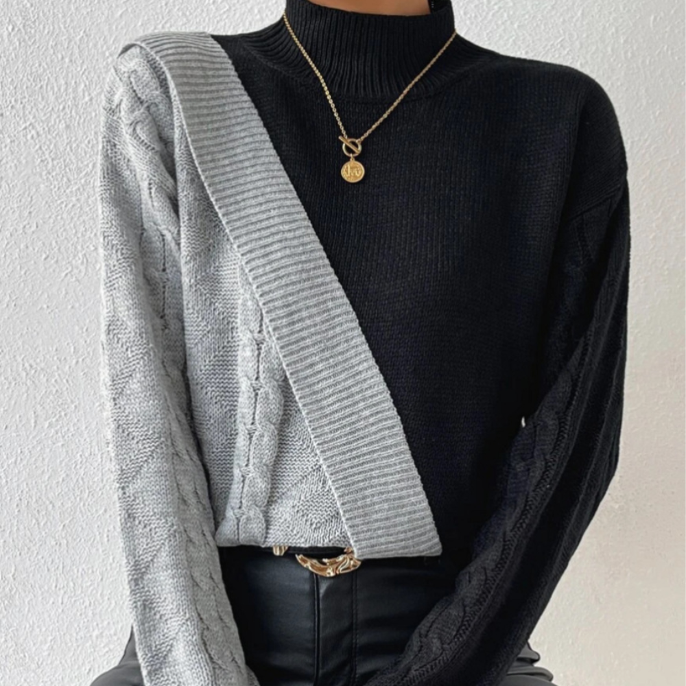DOROTTYA - Pull Tricoté pour Femmes