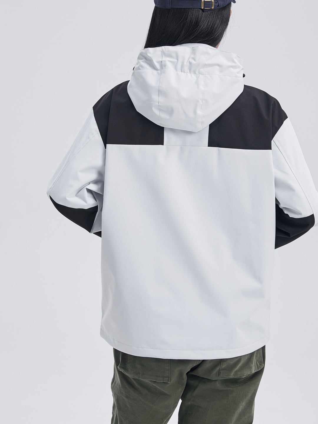 Veste Outdoor avec Capuche et Doublure Polaire pour Femme