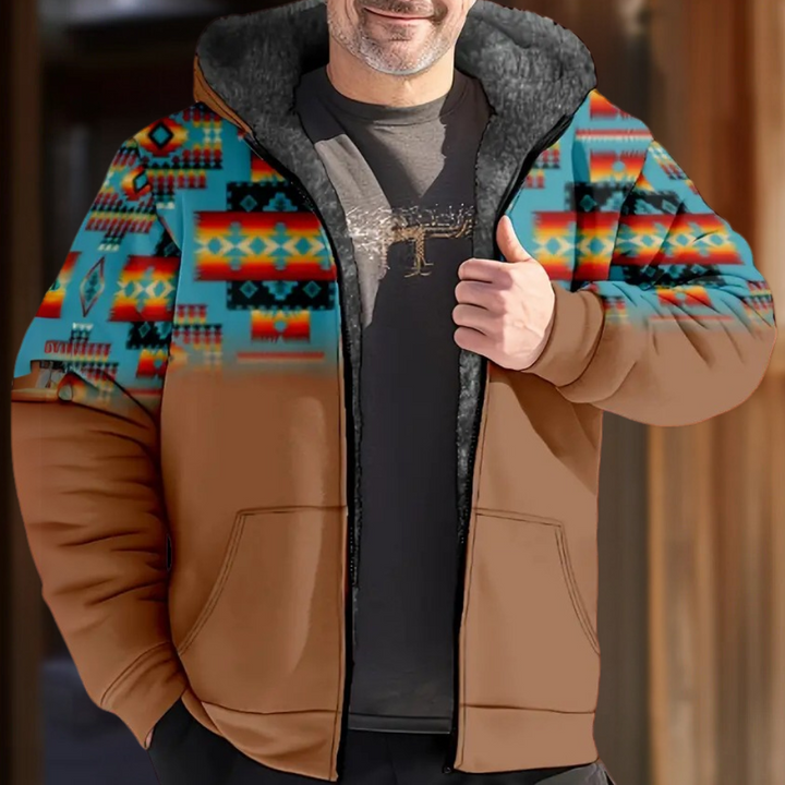 KULANI - Manteau d'Hiver à Capuche pour Hommes