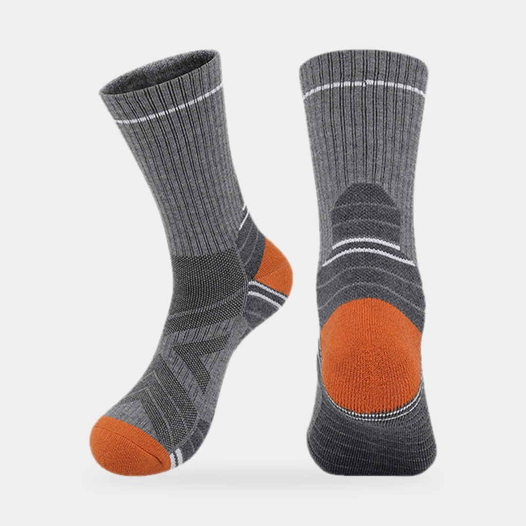 Chaussettes de Randonnée Homme Mélange Laine Rembourrées