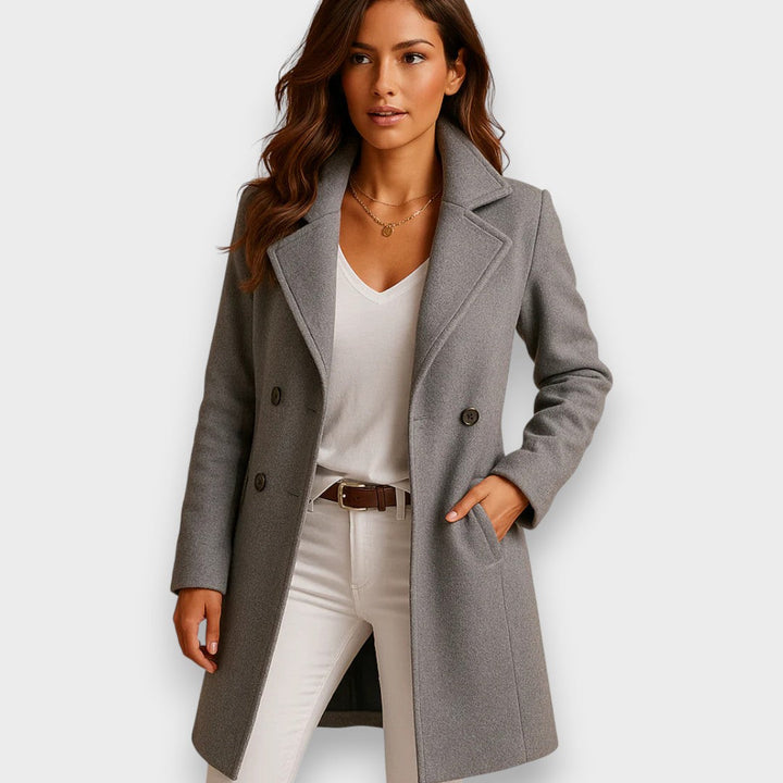Manteau Long Femme en Laine