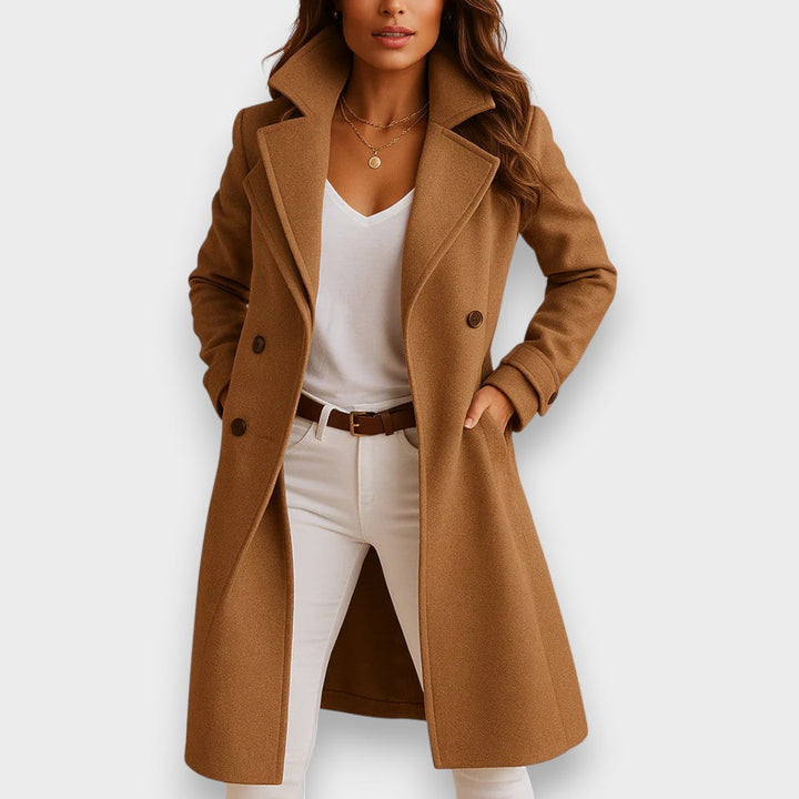 Manteau Long Femme en Laine