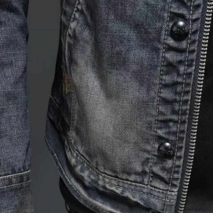 NATHAN - Veste en Denim Classique pour Hommes