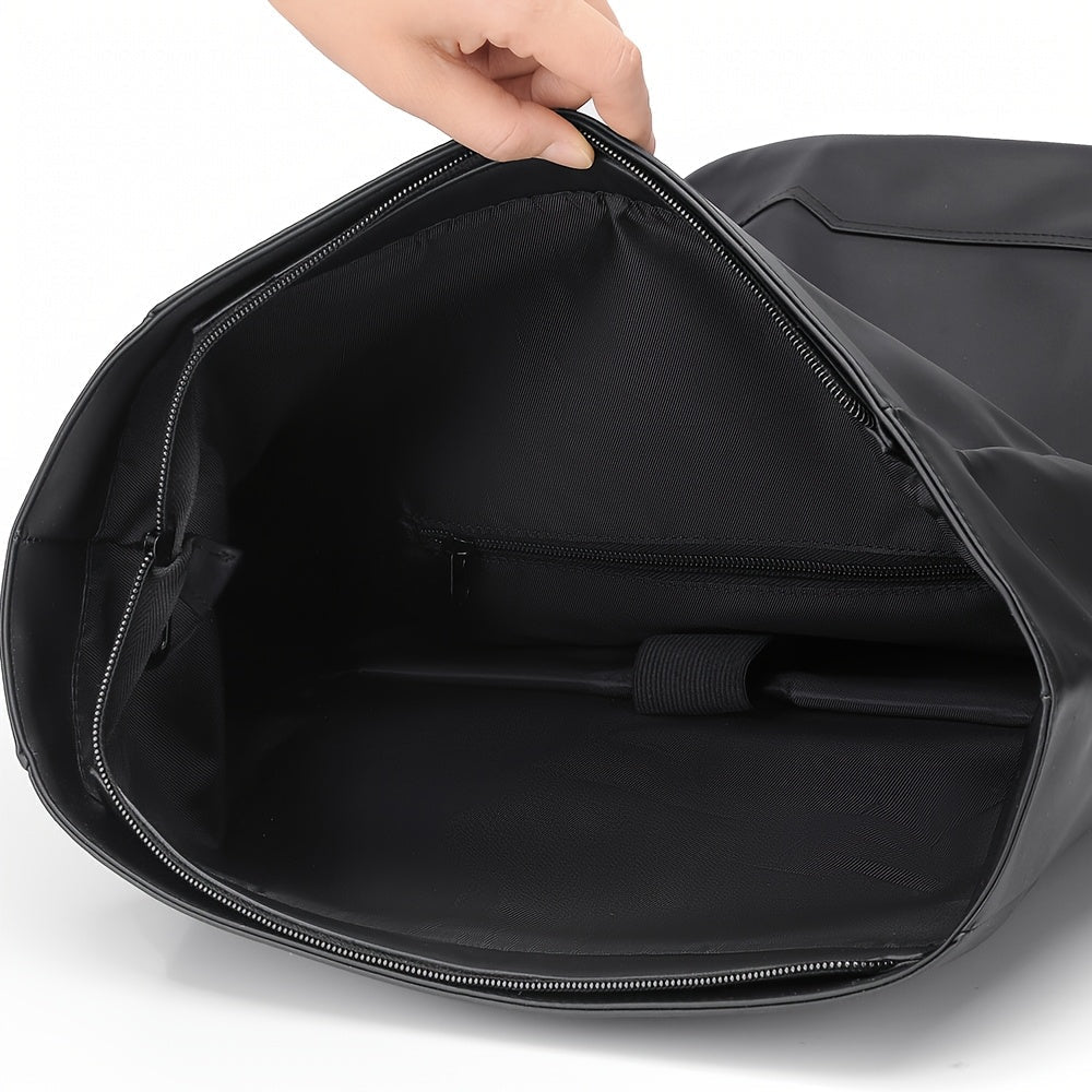 Sac à Dos Homme Roll-Top Déperlant avec Compartiment Ordinateur