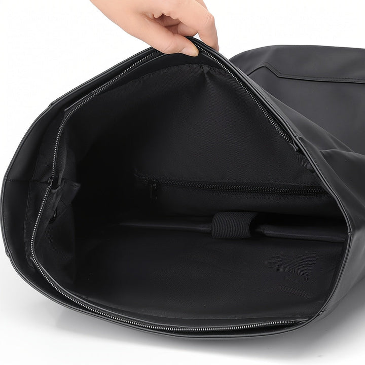 Sac à Dos Homme Roll-Top Déperlant avec Compartiment Ordinateur