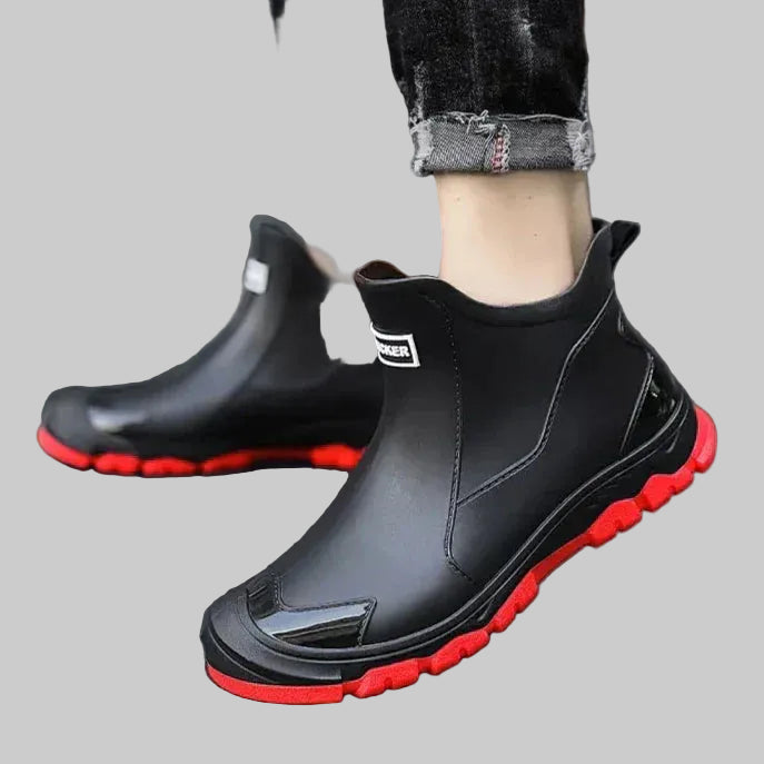 Chaussures de Randonnée Imperméables Homme à Enfiler avec Isolation Thermique et Semelle Antidérapante