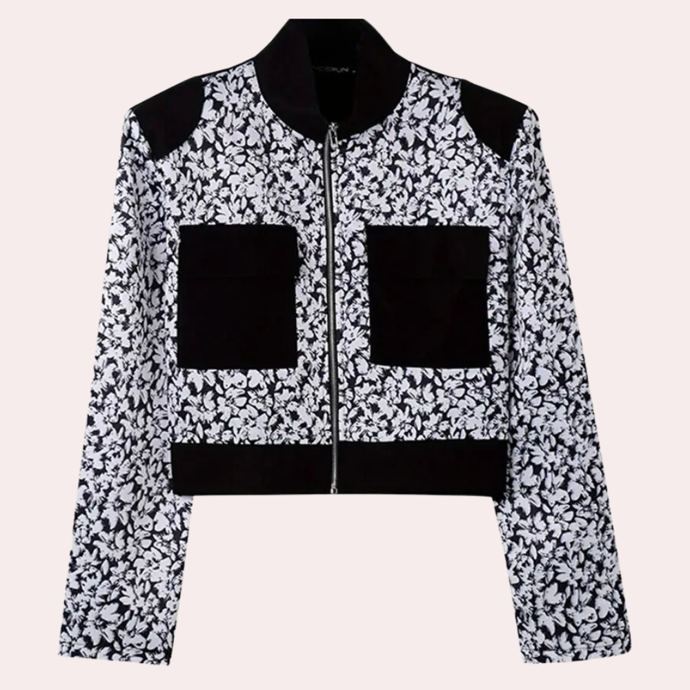 MANACCA - Veste Moderne à Col Haut pour Hommes