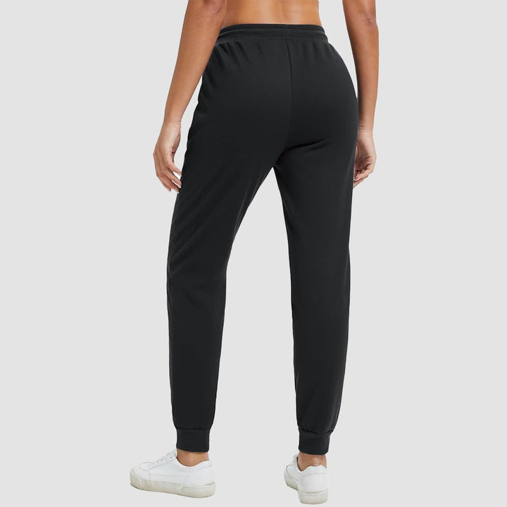 Jogging Femme Doublure Sherpa Taille À Cordon Et Chevilles Élastiquées